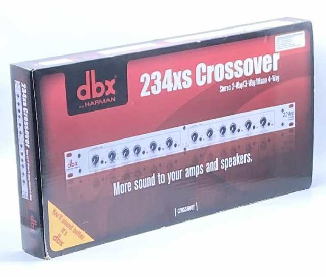 箱付 完品【国内正規品】 dbx ステレオ3Way/モノラル4Wayクロス